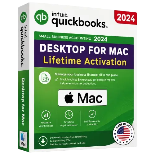 QuickBooks Desktop Mac Plus 2024