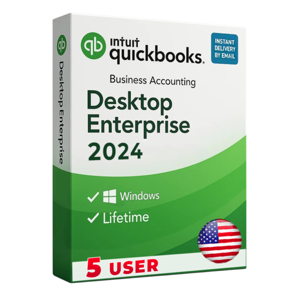 QuickBooks Desktop Enterprise Solutions 2024 ( 5 Users )