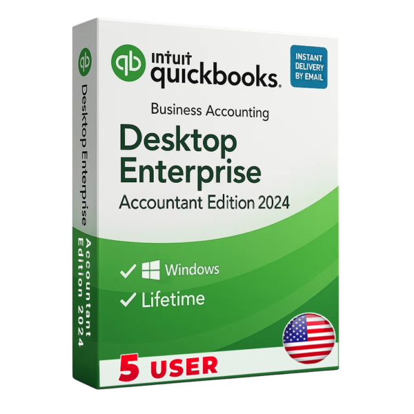 QuickBooks Desktop Enterprise Accountant 2024 ( 5 users )